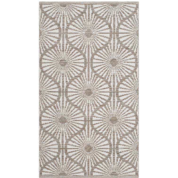 Tapis beige / ivoire tissé à la main Oak Hill