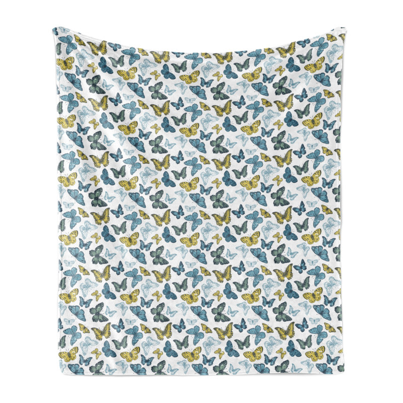 Hand Woven Throw Blanket, 50" x 70"