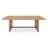 Oak Solid Wood Top Dining Table