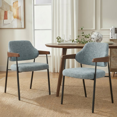 Chaise de salle à manger rembourrée Devane