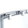 Monaco 36'' W 75'' H Framed Round Reversible Shower Kit in Chrome
