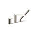 Composed Deck-Mount Bath Faucet With Handshower-1431908110
