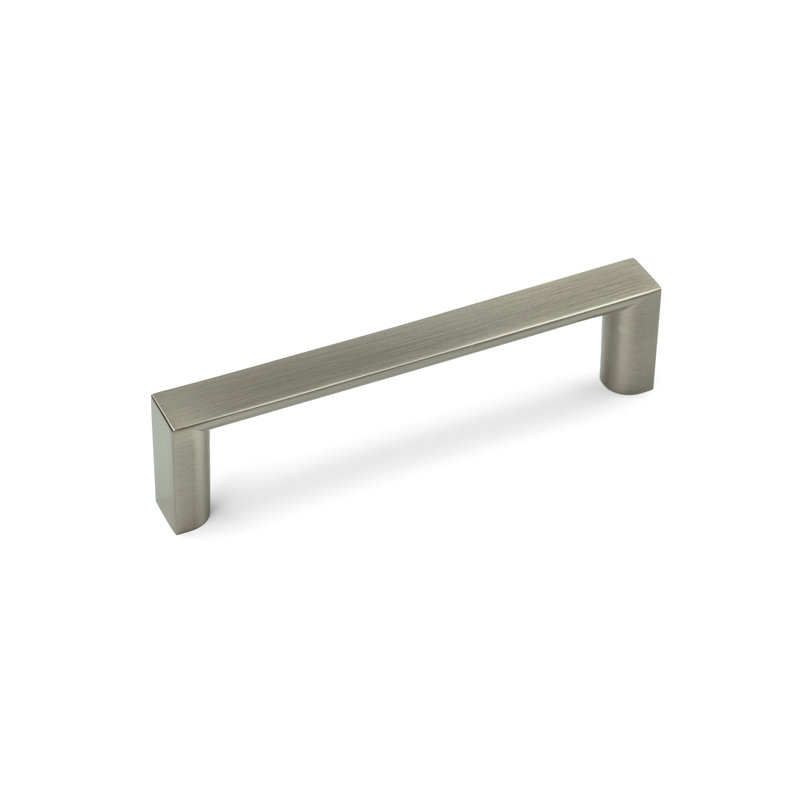 Brushed Nickel Square D-Bar Handles , 96mm