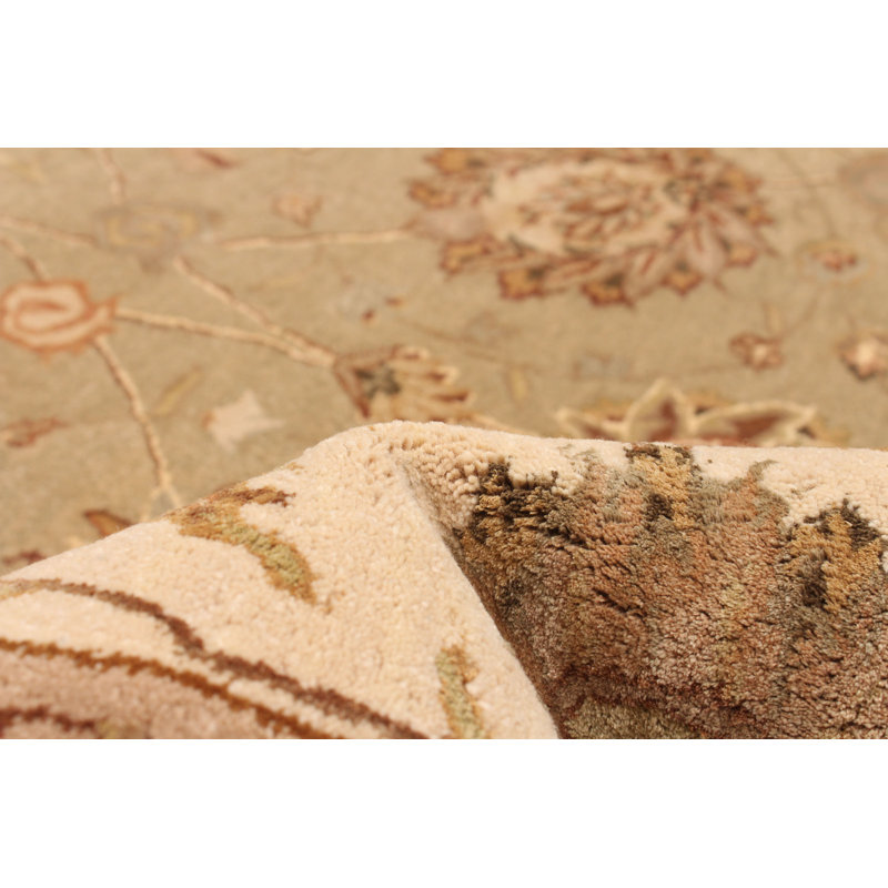 Tabriz Light Green Rug 8'0" X 10'0"