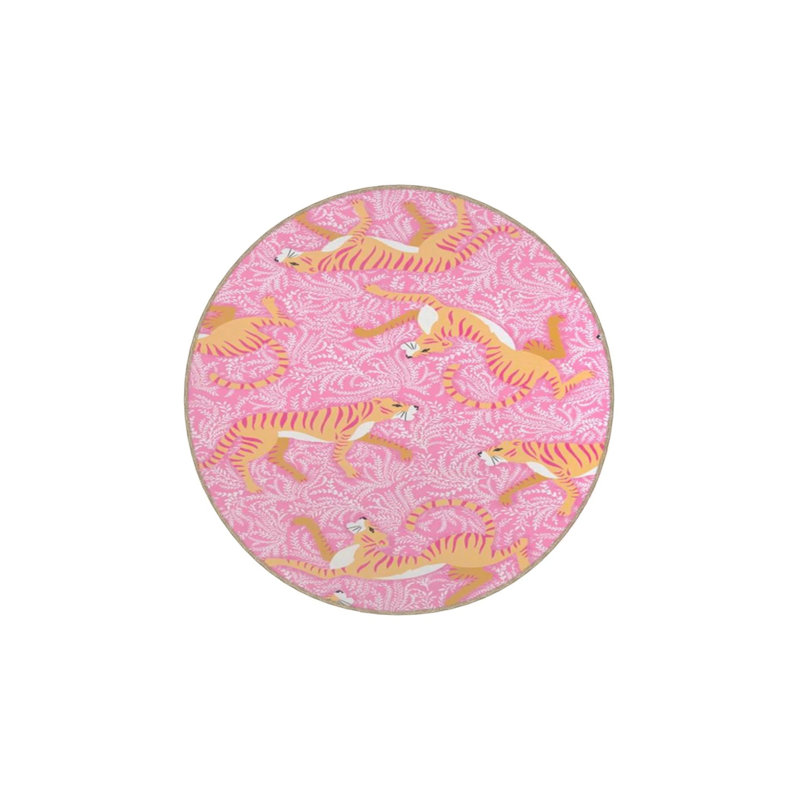 Tapis intérieur / extérieur rose Thistle, Rectangle 2 pi 6 po x 5 pi