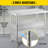 VEVOR Stainless Steel 60 in. L x 14 in. W x 34 in. H Adjustable Prep Station-97811092