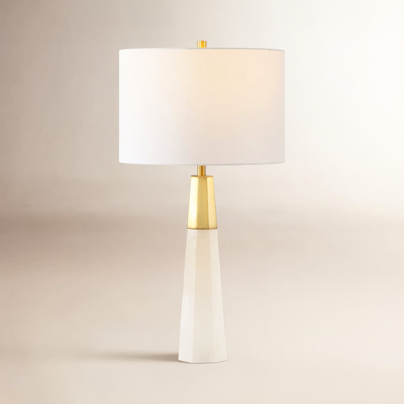 Lampe de table Sabeera Maisy-Alabaster