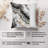 Abstract Gray Marble Geode Pattern XI Modern-99959460