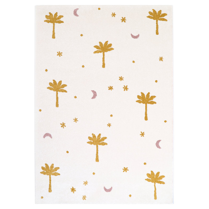 Cobos Tufted Beige/Orange Rug
