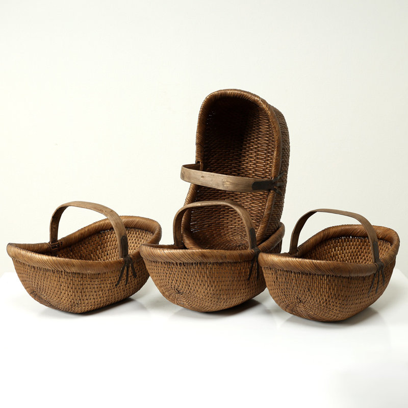 Hand Woven Wicker Decorative Basket