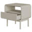 Alphonce 54cm W Solid Wood Bedside Table