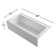Bellwether® Alcove 66" x 32" Soaking Bathtub