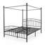 Lit plateforme à baldaquin en métal-567768472-567768479