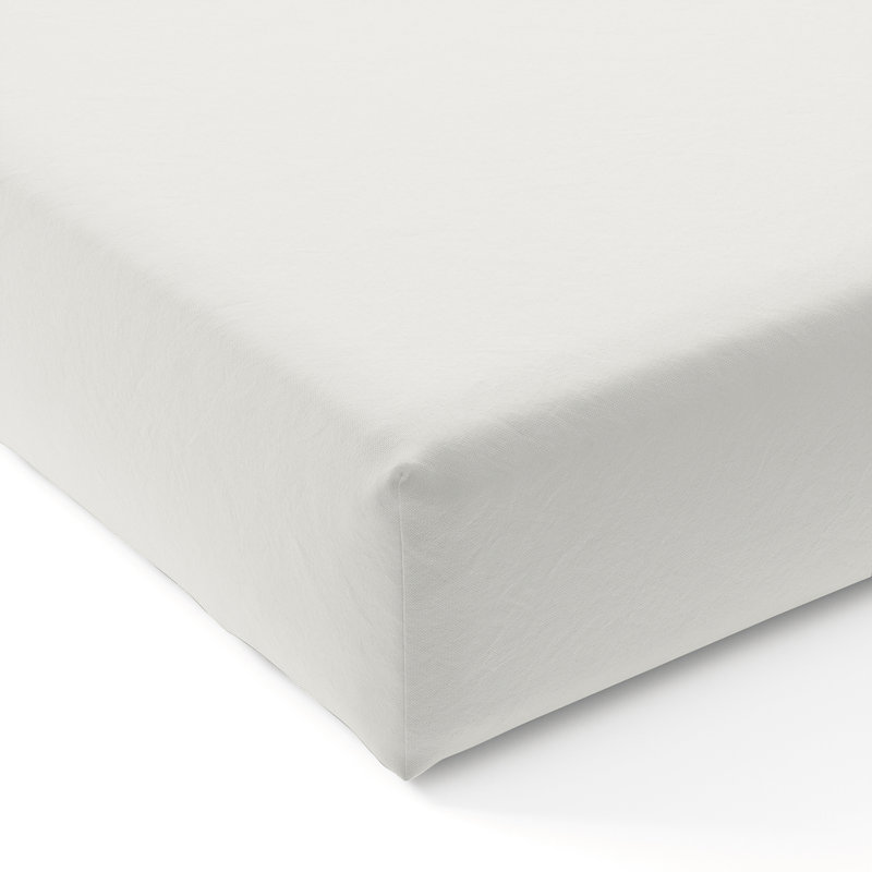 200 Thread Count Cotton Sheet & Pillowcase Set, Double (4'6), Beige