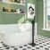 1 Handle Floor Clawfoot Tub Faucet with Diverter