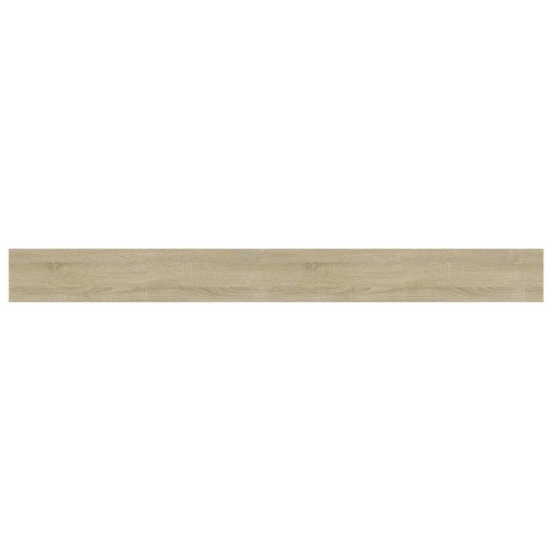 Tablettes flottantes étagères murales, Chêne sonoma, H 0,6 po x l 39,4 po x P 3,9 po