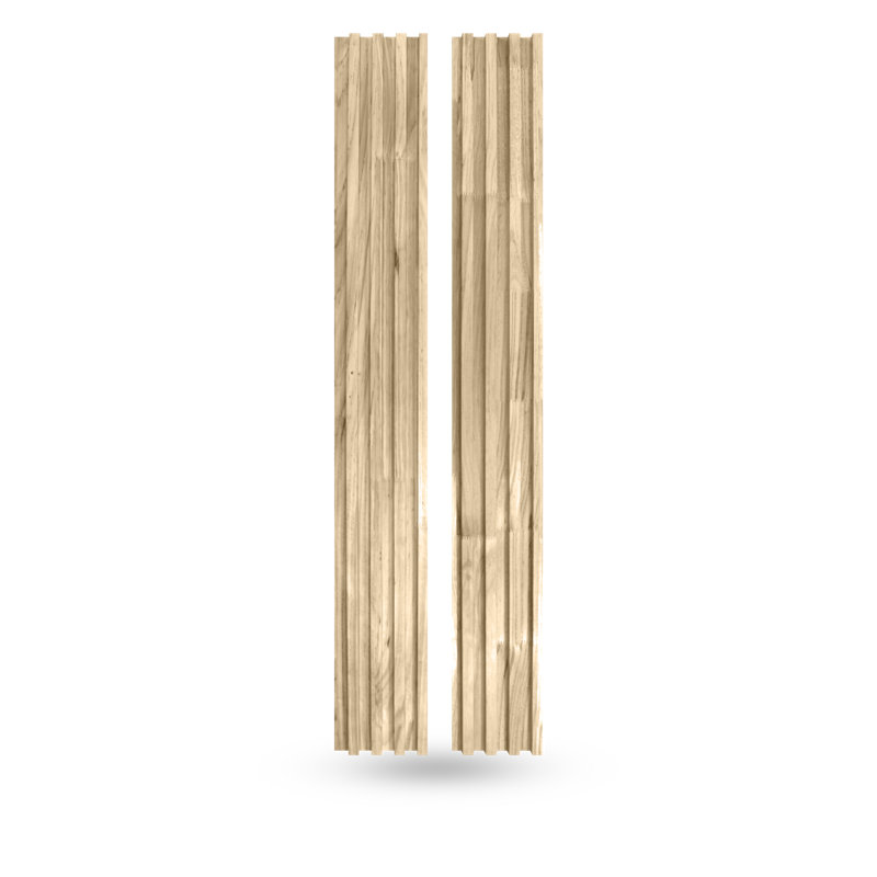 Panneau mural 106 po L 106 po x l 6 po, panneau mural 3D pour la décoration murale intérieure, Bois original brut