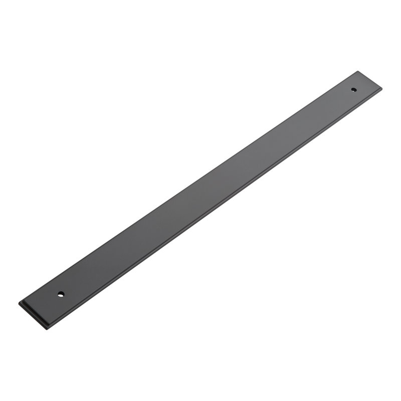 12,5 / 8 po surdimensionné traditionnel, Noir mat