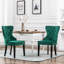 Chaise parsons rembourrée en velours Kirsten-67447848