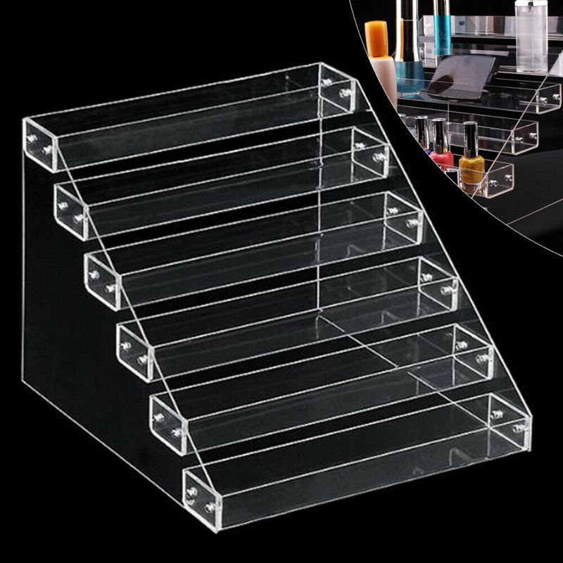 Mellinger Acrylic 6 Compartment Makeup Organizer
