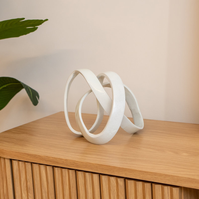 Sculpture contemporaine Chamberlain, Blanc