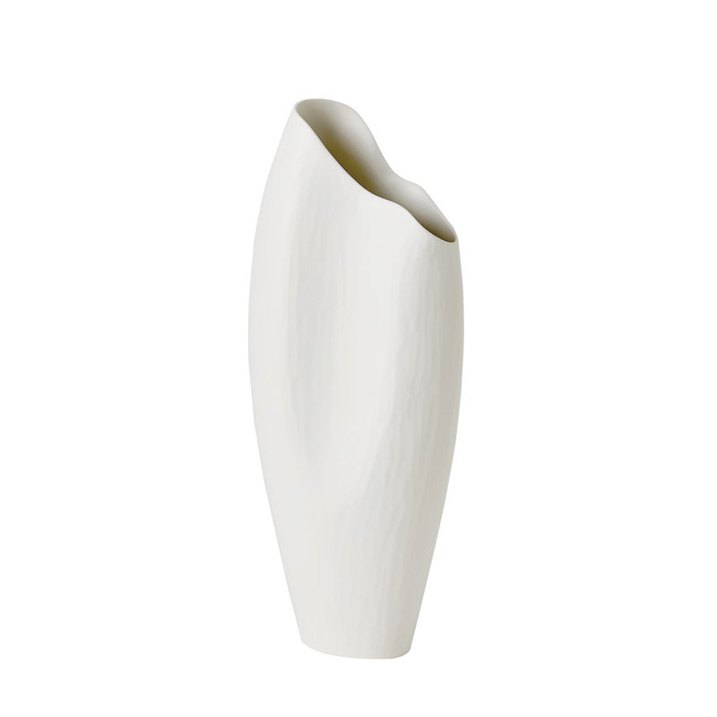 Vase de table en céramique fabriqué à la main, H 22 po x l 9 po x P 6 po