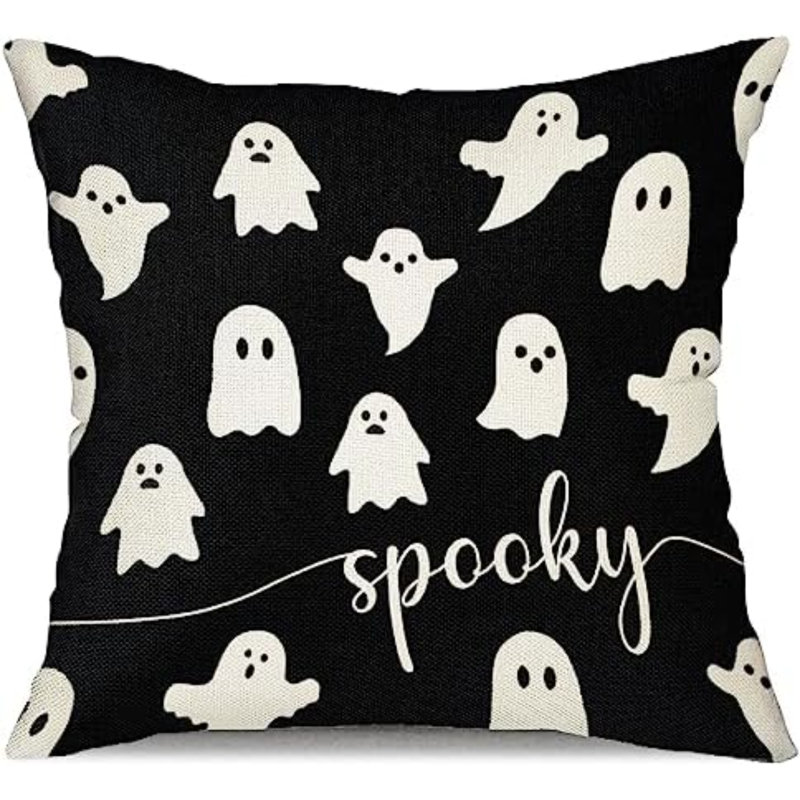 Housse de coussin d'Halloween 18X18