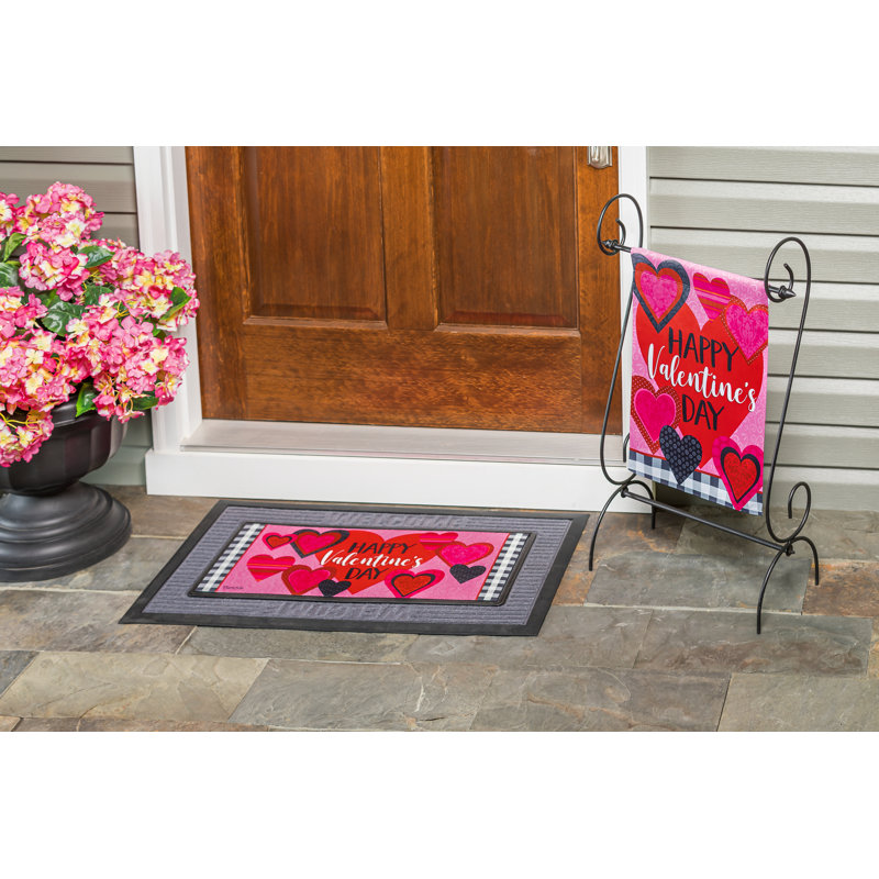 Tapis d'entrée antidérapant 22 po x 10 po