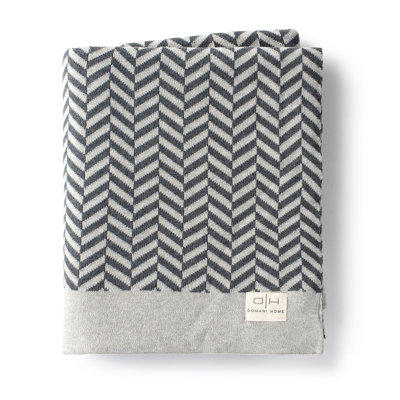 Zima Herringbone Accent Throw