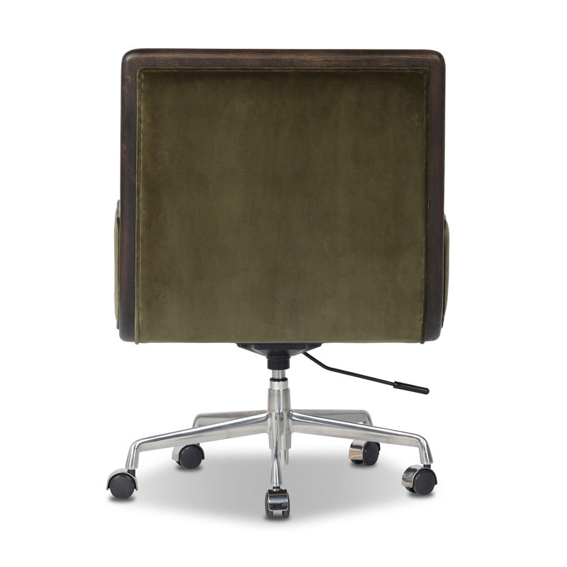 Samford Velvet Task Chair, Surrey Olive