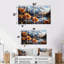 «Alaska Denali National Park Flower Mountain River», ensemble d'art mural Alaska-1116916377
