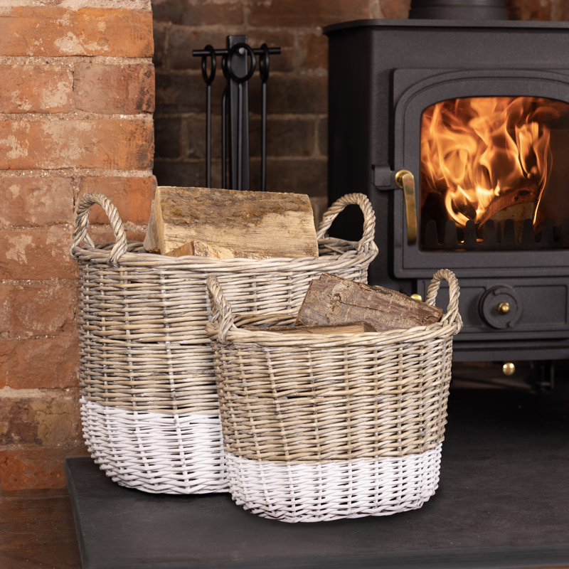 Wicker Log Carrier
