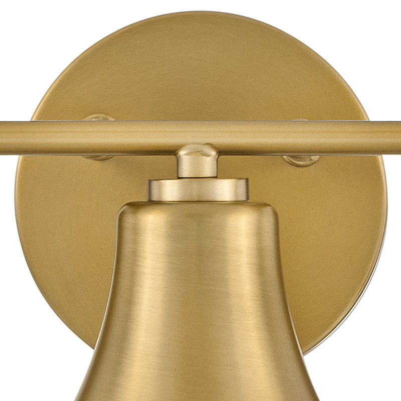 Éclairage pour meuble-lavabo Joss & Main Celica, Laiton laqué