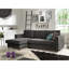 4 Seater Corduroy Sofa Bed-70958745-70958749