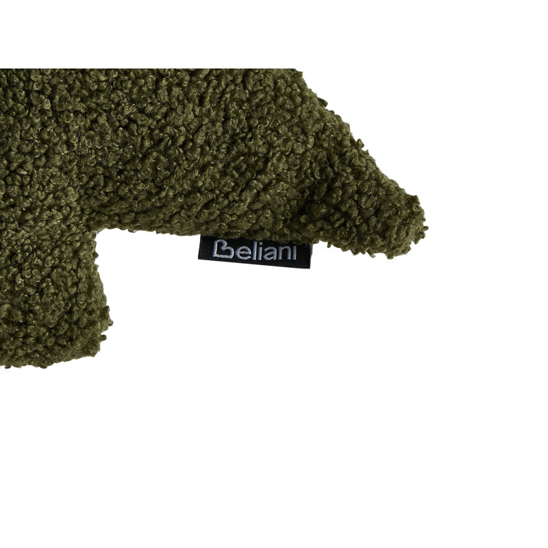 Novelty Cushion, Beige/Green