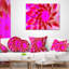 Beaux pétales de fleurs roses - coussin à imprimé floral-30729545-30729541