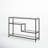 Candice 52'' Glass Top Console Table