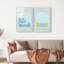 Mediterranean window set High-Gloss Frameless Acrylic Glass Wall Art Nautical & Beach Print by Oliver Gal, Ready to Hang, 10 x 15-19515103-249454380