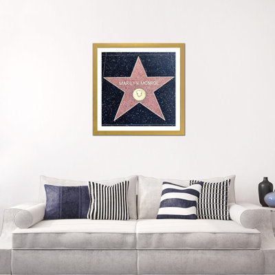 Walk of Fame, Marilyn Monroe Star par Susanne Kremer - impression d'art graphique
