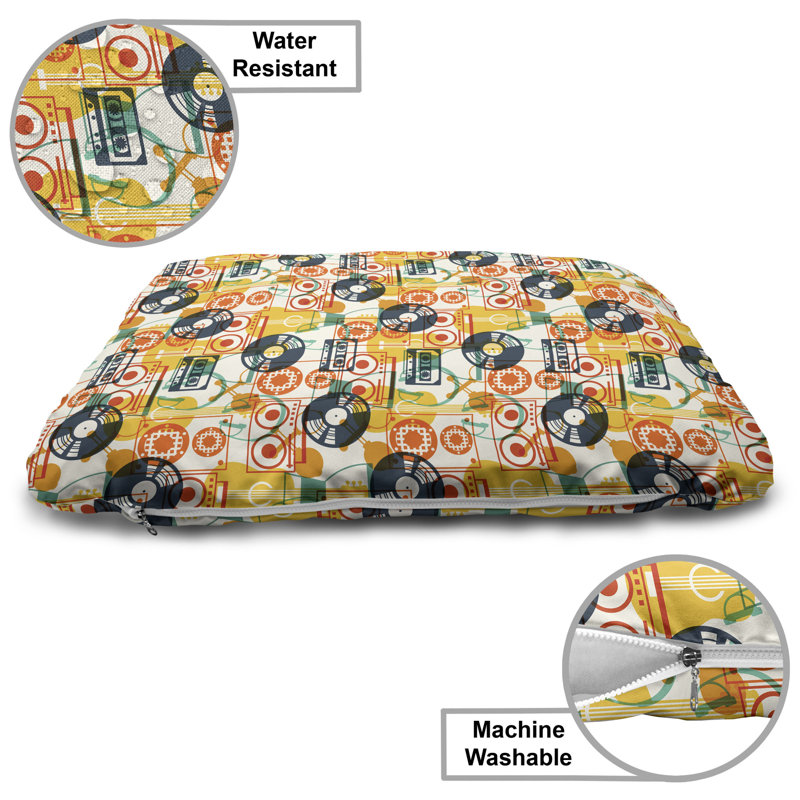 Lit pour animal de compagnie Ambesonne Music