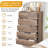   6-Drawer Large Storage Cabinet With Sturdy Construction Wood Storage Organizer For Closet-1883003649