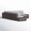 Ensemble de conversation en osier pour 6 personnes avec coussins Demarest-171588213