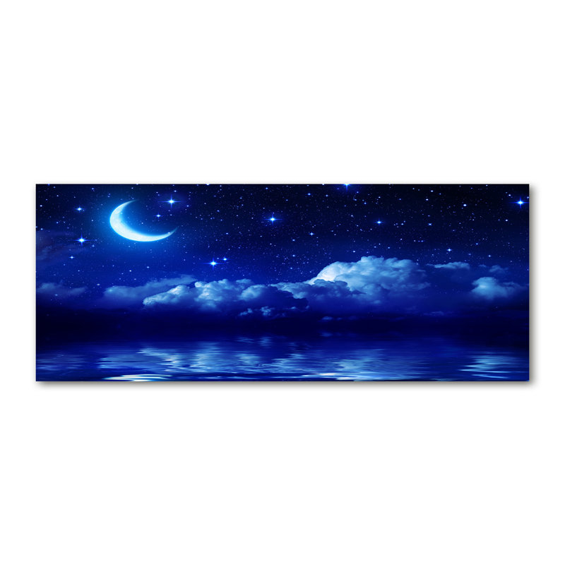 Sky at Night 1 Piece Wrapped Canvas Wall Art