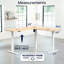 Bureau debout d'angle électrique VIVO-94094791-102441338