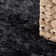 Medinger Solid Color Machine Made Shag Polyester Area Rug in Black