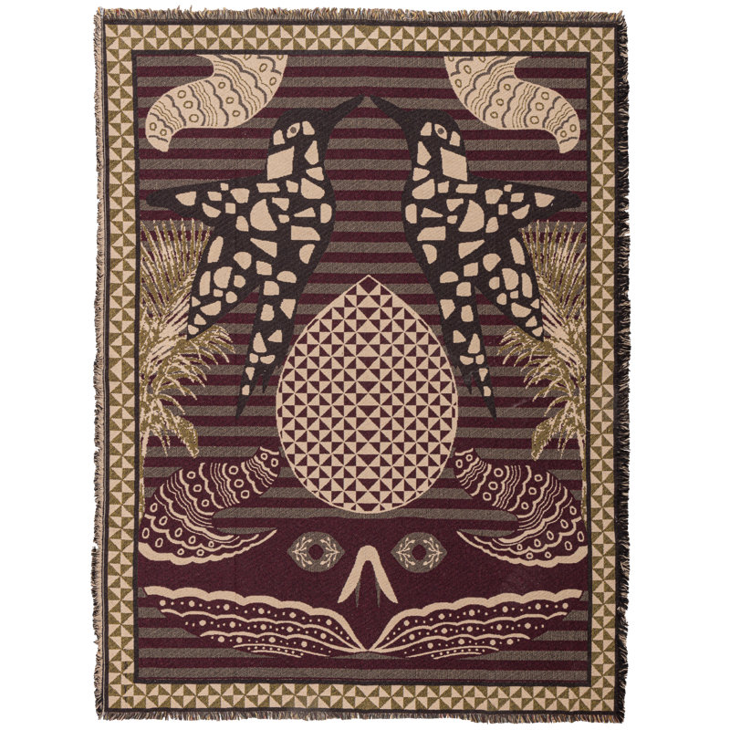 Devote Hand Woven Throw Blanket