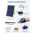 4W Solar Pond Filter Fountain Pump