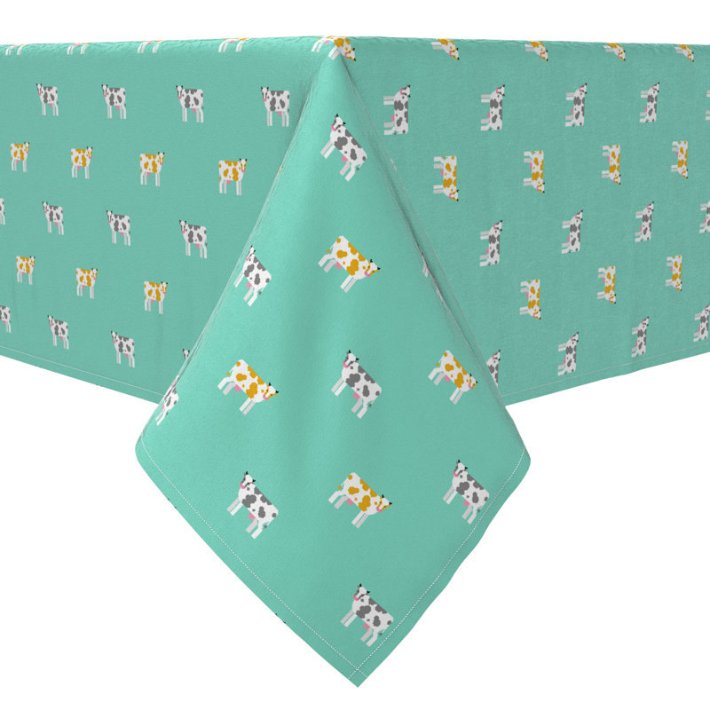 Square Cotton Twill Tablecloth