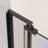 32-36"W X 72"H Left And Right Opening Universal Pivot Shower Door, Open Outside, With 1/4" And 5/16" Tempered Glass, Shower Door-123698655