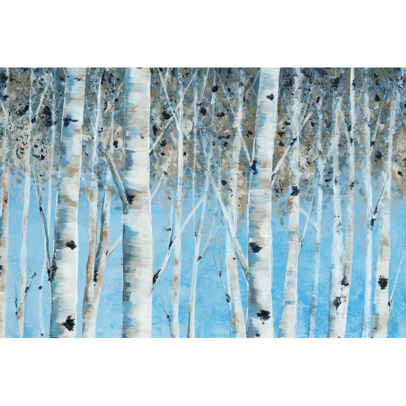 Brindilles d'hiver - reproduction sur toile, H 20 po x l 30 po x P 1,5 po